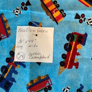 New 100% soft cottonTrain design fabric